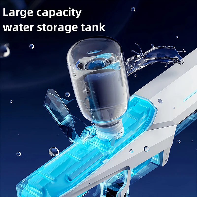 Electric Water Guns For Adults Powerful Squirt Automatic Water Suction Water Blasters Summer Outdoor Beach Toy For Kids Gift