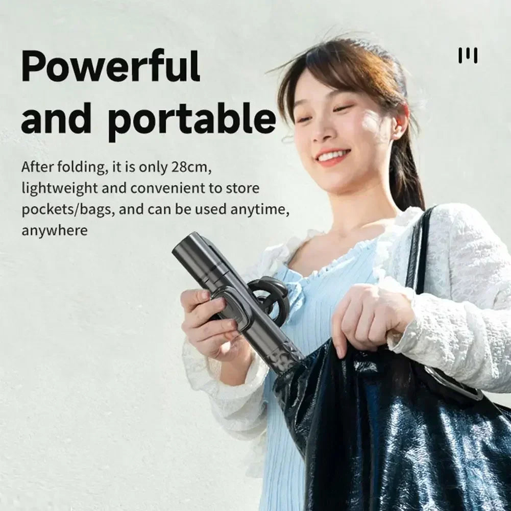 Mobile Phone Portable Wireless Magnetic Selfie Stick Tripod Foldable With Remote For iPhone Samsung