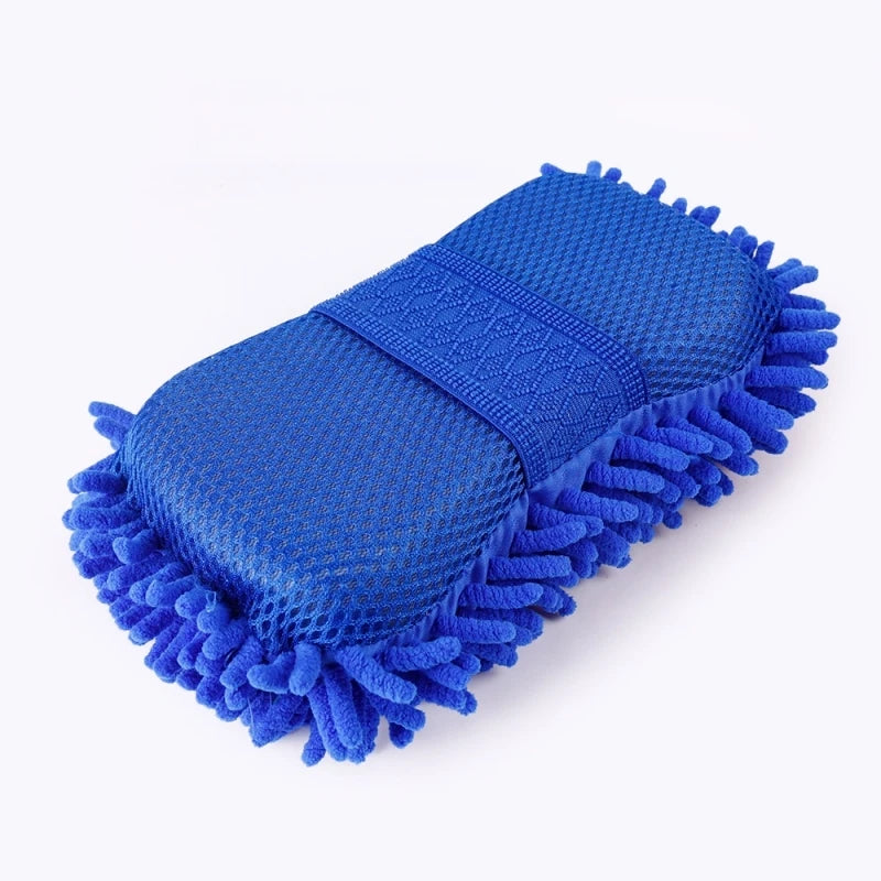 1Pcs Microfiber Car Washer Sponge Cleaning Car Care Detailing Brushes Washing Towel Auto Gloves Styling Accessories