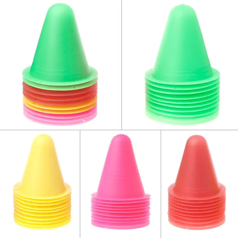 Skate Marker Cones Roller Football Marking Cup Marker Cones Slalom Roller skate pile cup Soccer Training Equipment