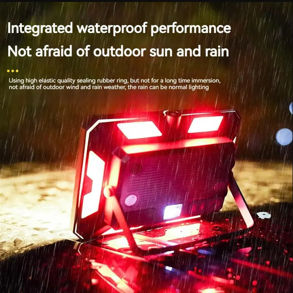 Portable LED Camping Tent Light Rechargeable Searchlight High Power Outdoor Emergency Lighting Waterproof Hanging Night Lamp