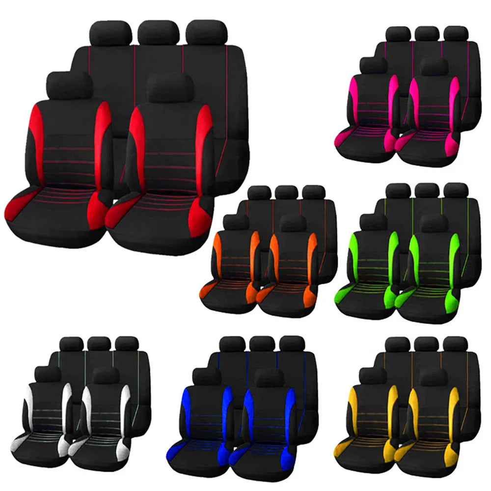 2/5Seats Car Seat Covers For Seat Ateca Arona ibiza Leon Toledo Leon ST CUPRA Auto Seat Covers Auto Accessories  Car Accessories