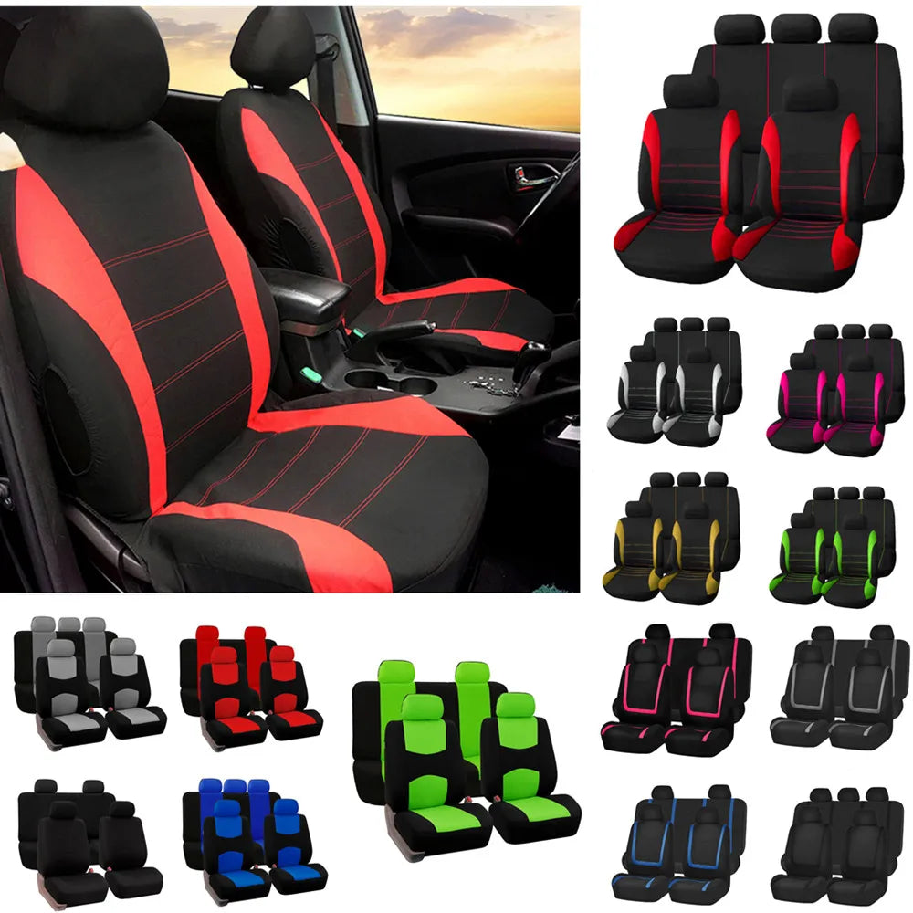 2/5Seats Car Seat Covers For Seat Ateca Arona ibiza Leon Toledo Leon ST CUPRA Auto Seat Covers Auto Accessories  Car Accessories