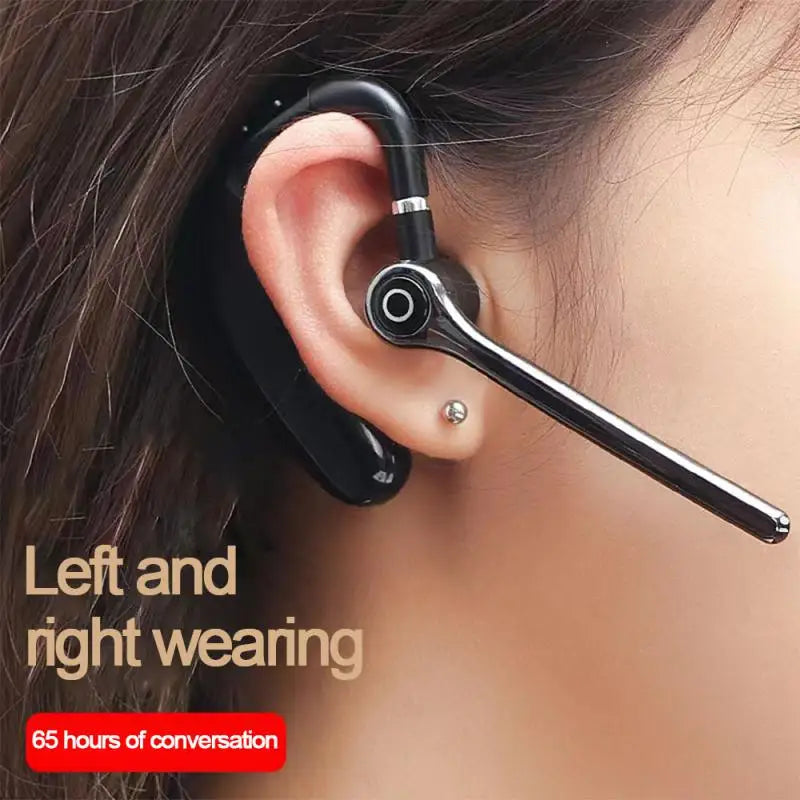 5.3 Headset Wireless Ergonomics Earphones Headphone Hands-free Earpiece ENC Noise Cancelling Call Earbuds