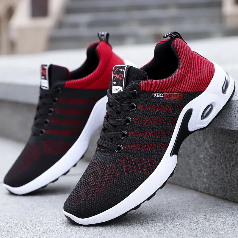 Running Shoes Breathable Shoes for Men Cushion Men Sneakers Lightweight Mesh Anti-slip Tennis Men Shoes