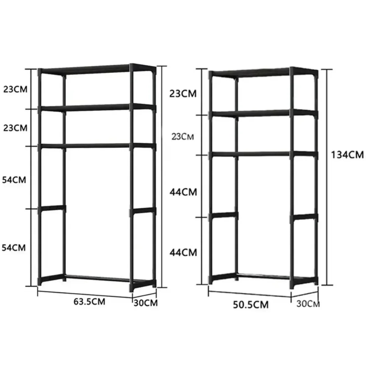 Toilet Storage Rack Perforation-Free Storage Shelf Large Capacity Multilayer Washing Machine Shelf Space-saving Standing Holder