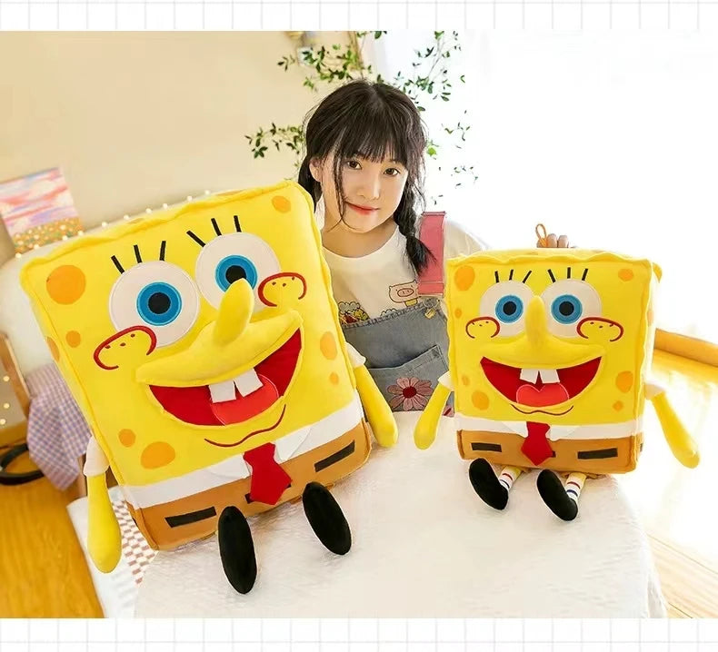 45-80CM SpongeBob SquarePants Patrick Star Doll Anime Cartoon Plush Toy Soft Cute Stuffed Collection Children's Birthday Gift