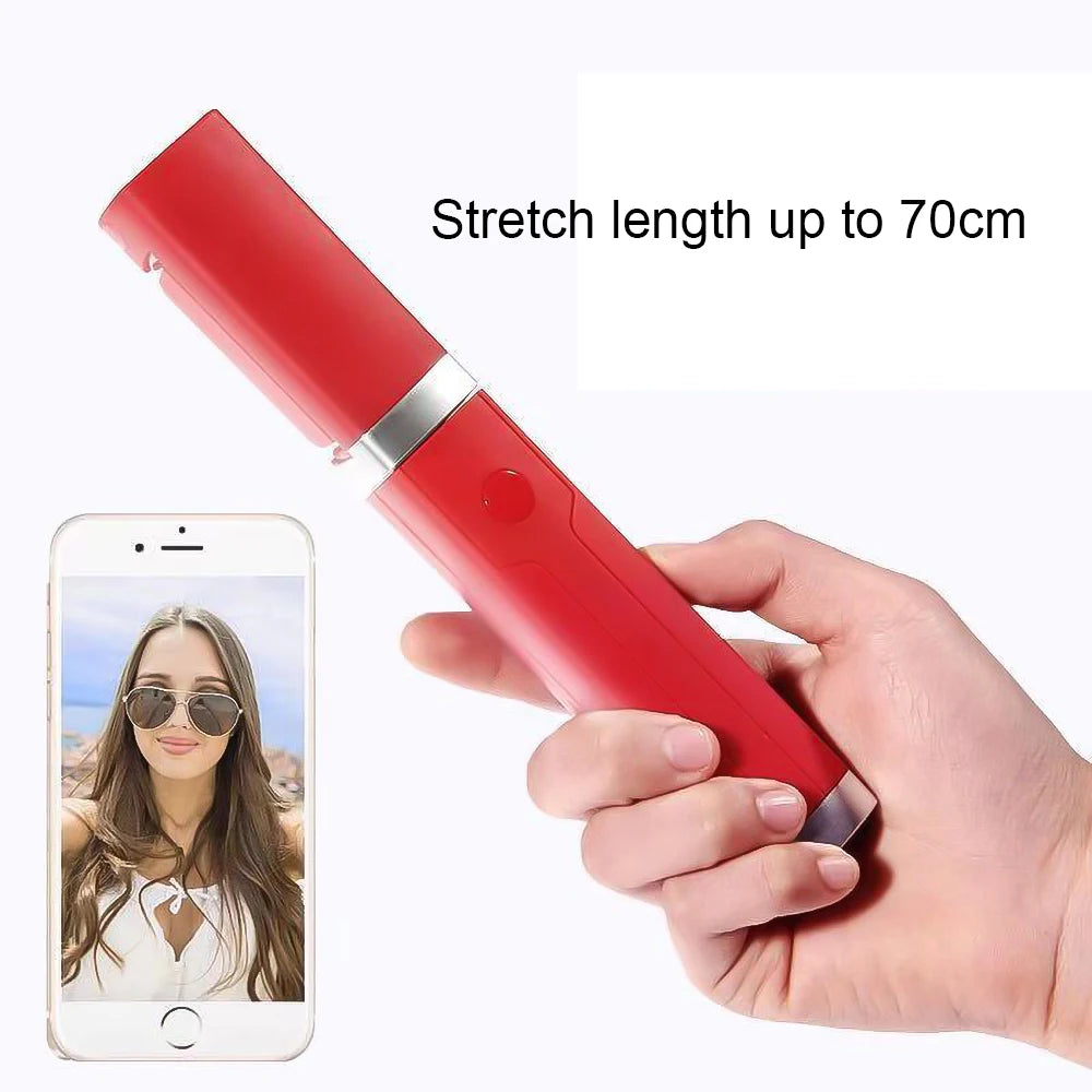 Selfie Stick For Phone Mobile Cell Holder Stand Smartphone Monopod Telescopic Pole Retractable Extendable Cellphone Photo Selfy