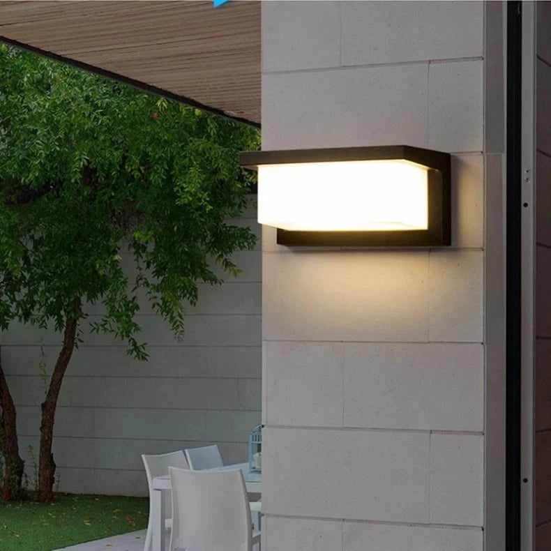 LED Wall Lamp Light AC85-265V 16W Motion Radar Sensor Cold White Warm White ABS Waterproof Modern For Indoor Outdoor Home Decor