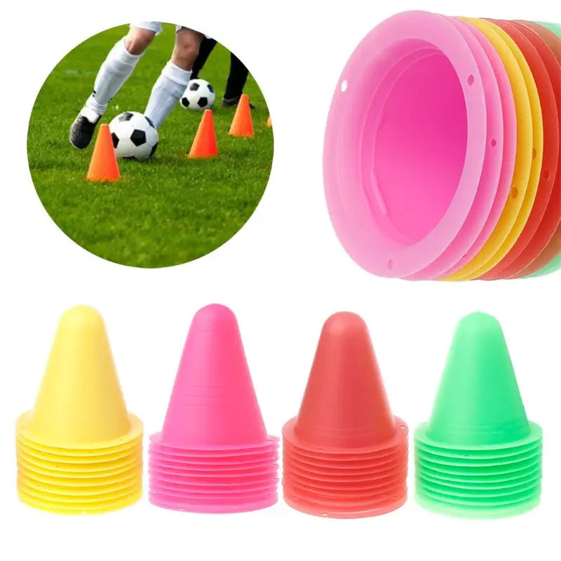 Skate Marker Cones Roller Football Marking Cup Marker Cones Slalom Roller skate pile cup Soccer Training Equipment