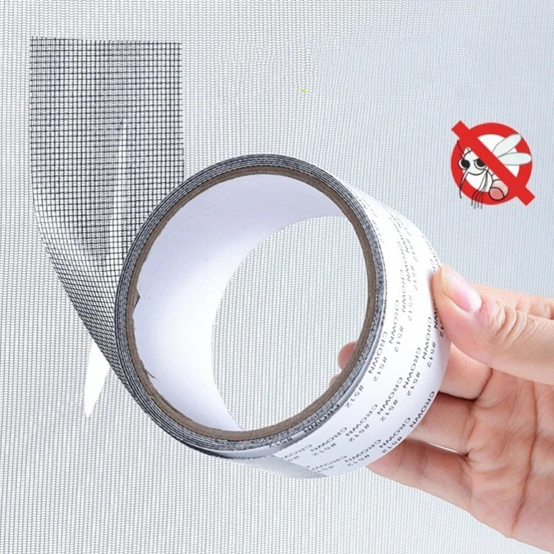 Self-adhesive Window Screen Mosquito Net Repair Tape Window Screen Mesh Sticker Anti-mosquito Window Door Repair Subsidy Tape