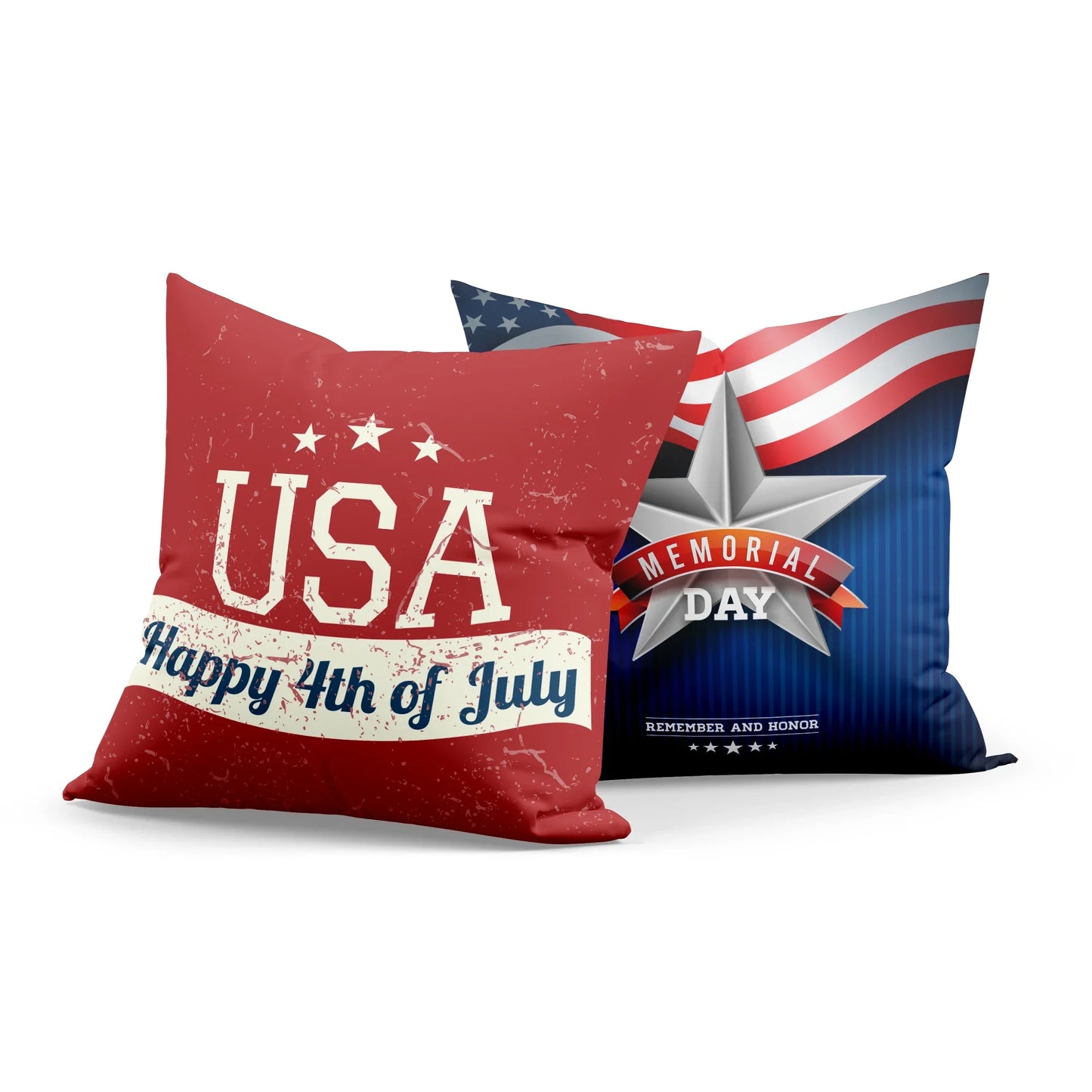 American Independence Day Series LOVE USA Printed Square Home Decoration Pillowcase