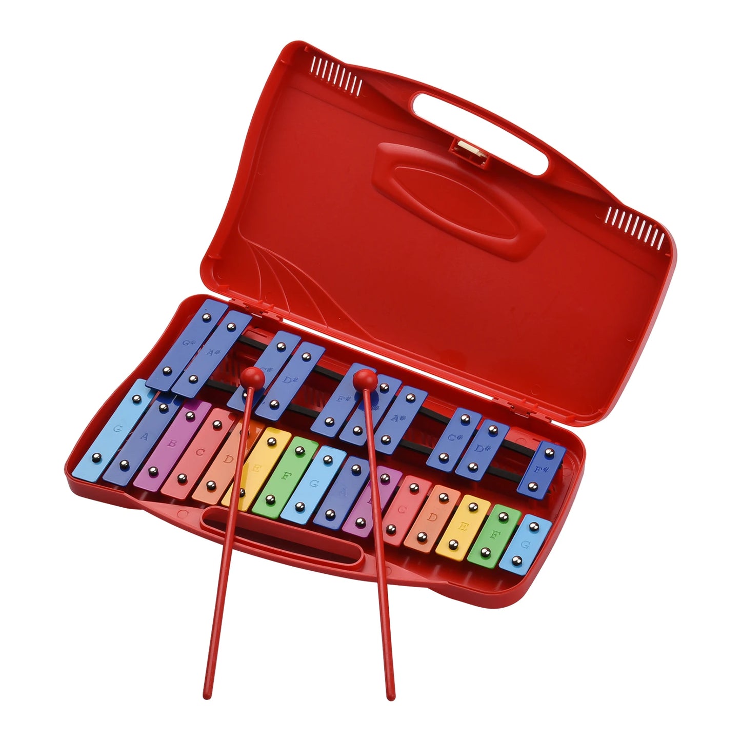 25 Notes Glockenspiel Orff Instrument Xylophone Hand Knock Percussion Rhythm Musical Children Educational Toys With Accessories