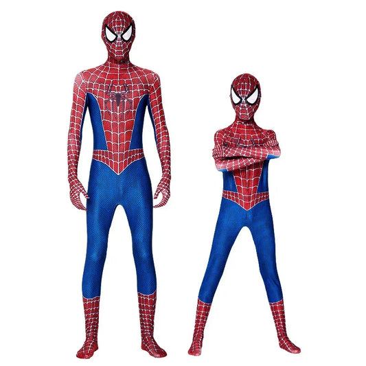 Spiderman's Costume Bodysuit For Kids and Adult Spandex