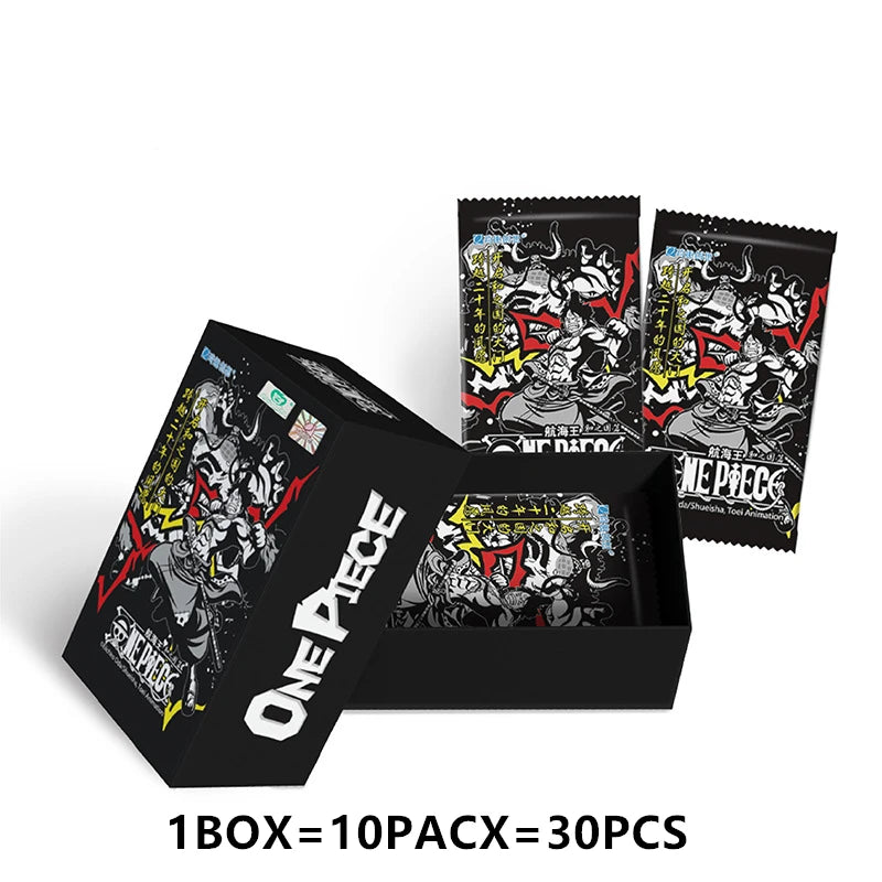 One Piece Collection Cards Rare Booster Box Pack Anime Luffy Zoro Nami Chopper TCG Child Birthday Gift Toy