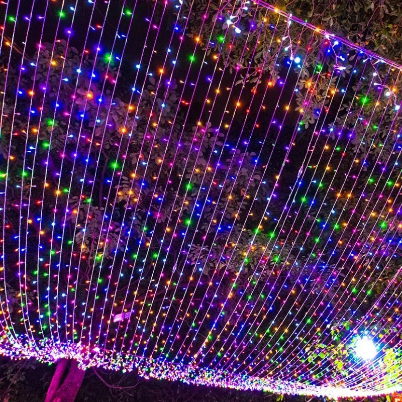 1 - 10M LED String Lights Fairy Garland Lighting Strings Christmas Festival Home Party Decor Waterproof Landscape Lamps