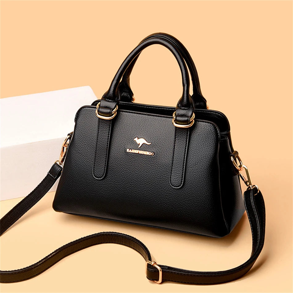 High Quality Women Purses and Handbags Luxury Designer PU Leather Shoulder Bags Female Bags Ladies Fashion Messenger Sac