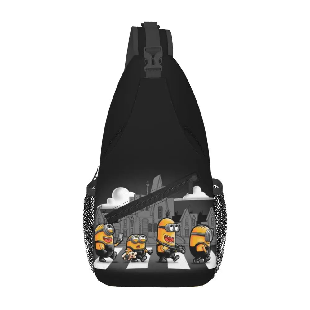 Minions Crossbody Chest Backpack Minion Shoulder Backpack