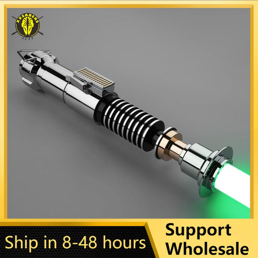 Lightsaber Neopixel Jedi Laser Sword Metal Hilt Heavy Dueling Sensitive Smooth Infinite Changing Hitting Sound LTG Light Saber