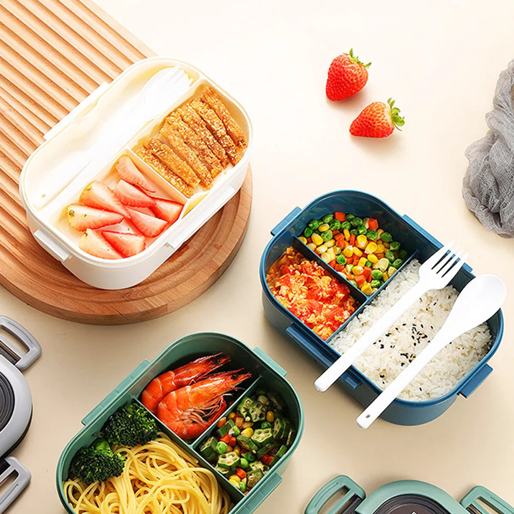 Bento Lunchbox Children Lunch Box For Kids Compartments Microwave Kid School Outdoor Camping Picnic Food Container Portable