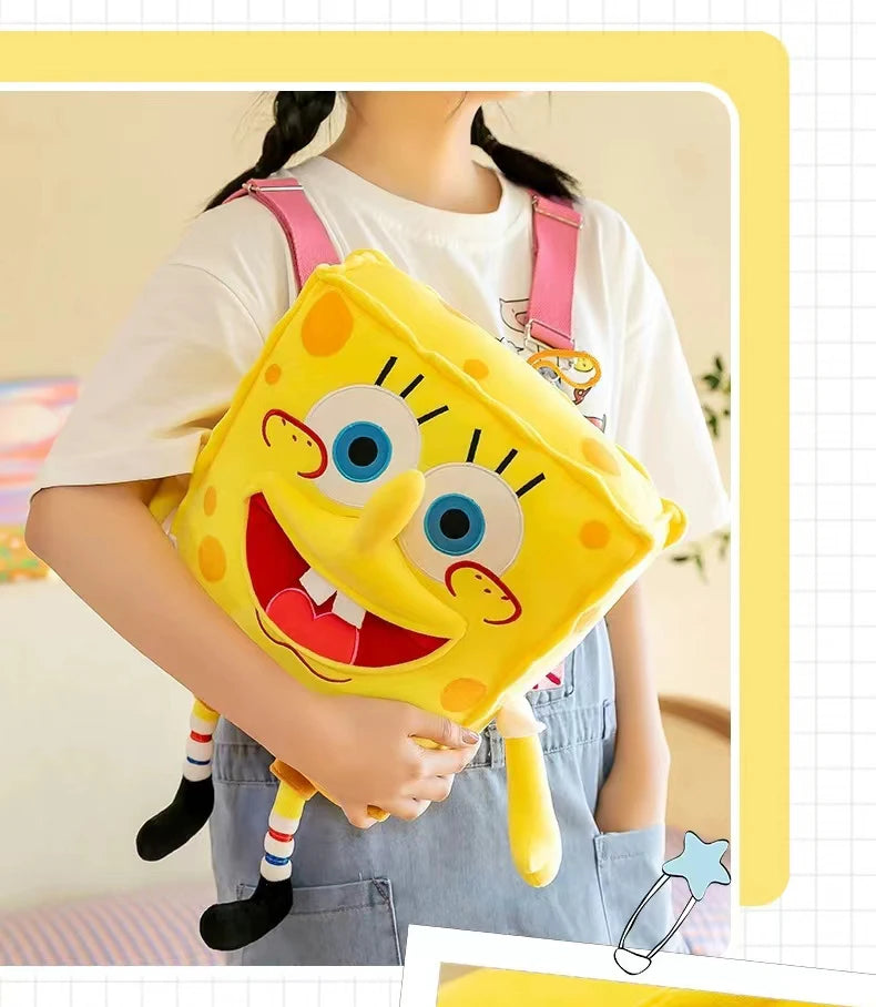 45-80CM SpongeBob SquarePants Patrick Star Doll Anime Cartoon Plush Toy Soft Cute Stuffed Collection Children's Birthday Gift