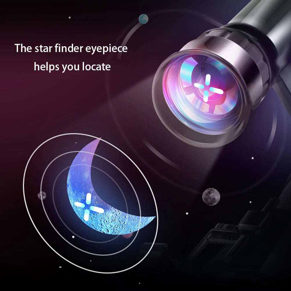 Professional Astronomical Telescope Powerful Monocular Portable HD High Magnification Moon Space Planet