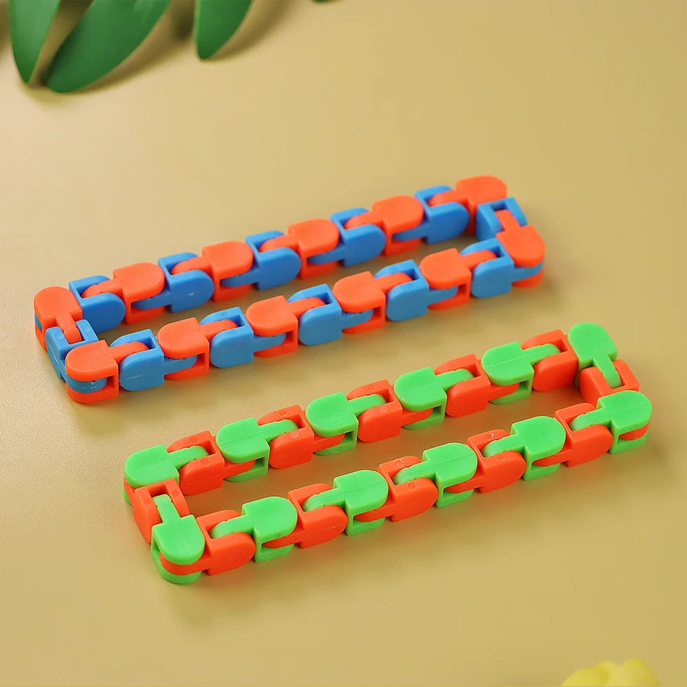 Squishy Fidget Sensory Toys Children With Autism And Anxiety Sensory Reliver Shrink Tube Toys for Adult Push Squeeze Pea Toys