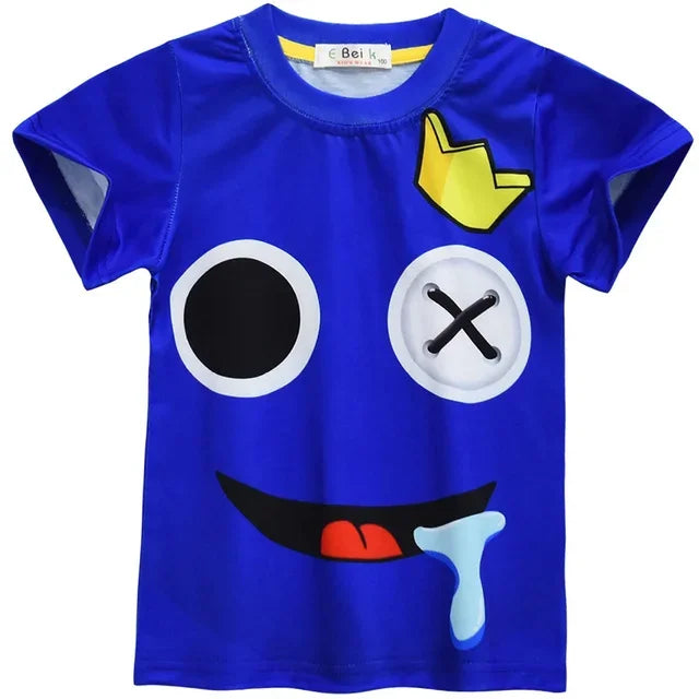 Stumble Guys Game 3D Printed Kids T Shirt Children Clothing Harajuku