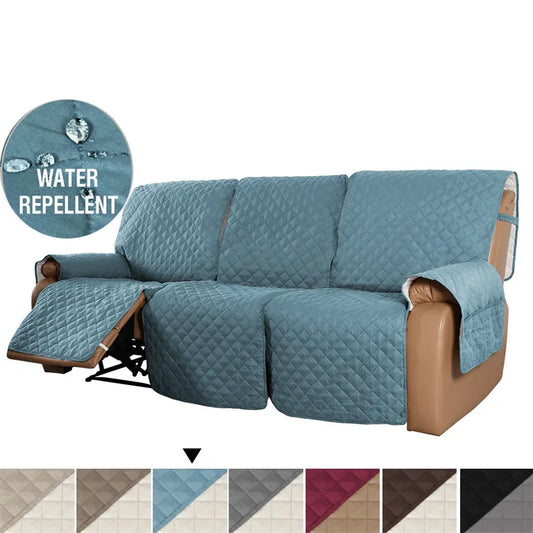 Recliner Sofa Cover Pet Dog Kid Sofa Mat Solid Color Sofa Covers Relax Lounger Slipcovers Couch Towel Armchair Covers