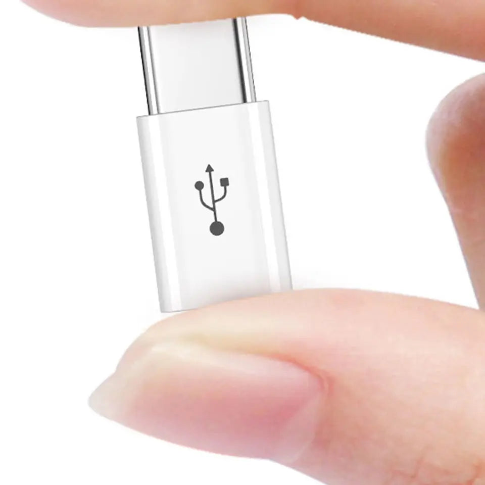 Micro USB Female To Type C Male Adapter Mobile Phone Android Converter Micro-B To USB-C Data Cable Connector