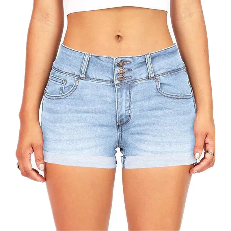 Women's Denim Shorts Wide Leg Jeans Women's Clothing Harajuku