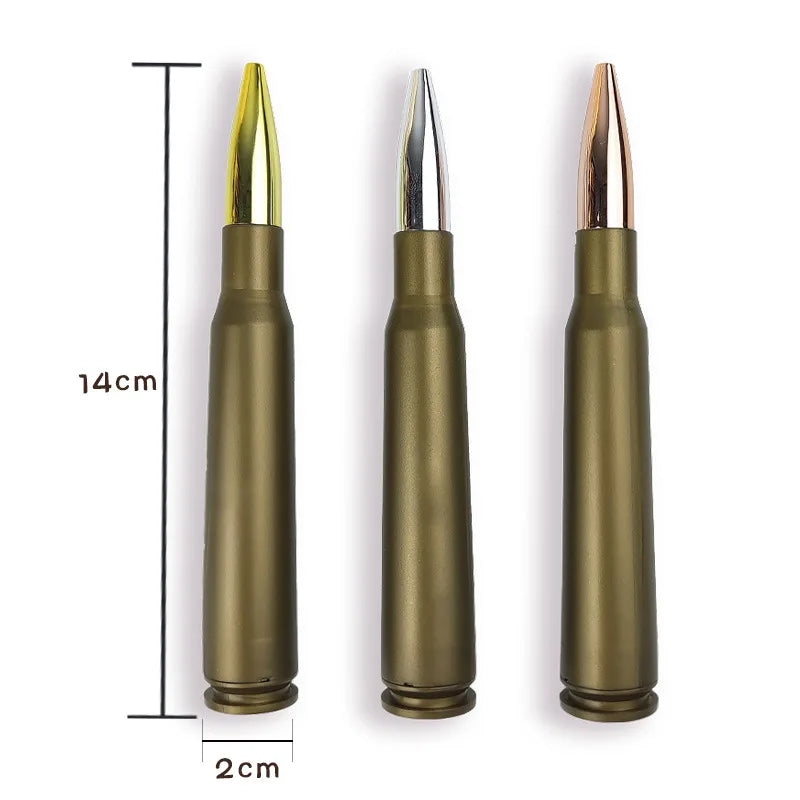 Creative Retro Bullet Shaped Ballpoint Pen Simulation Weapon Gun M4A1 Gel Pen Promotion Small Gift Stationery School Supplies