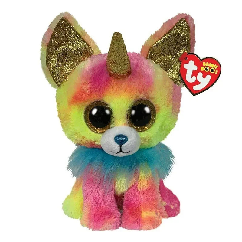 TY Beanie 6" Glitter Eyes Heather Lainey Giselle Scrappy Kiki Fiona Cat Stuffed Soft Doll Toy Christmas Gift Kids Toys