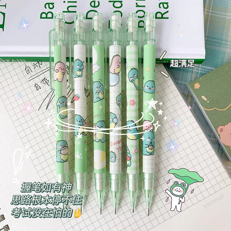 Mechanical Pencil School Supplies Cute Things Pencils for School Anime Stationery Pens Kit