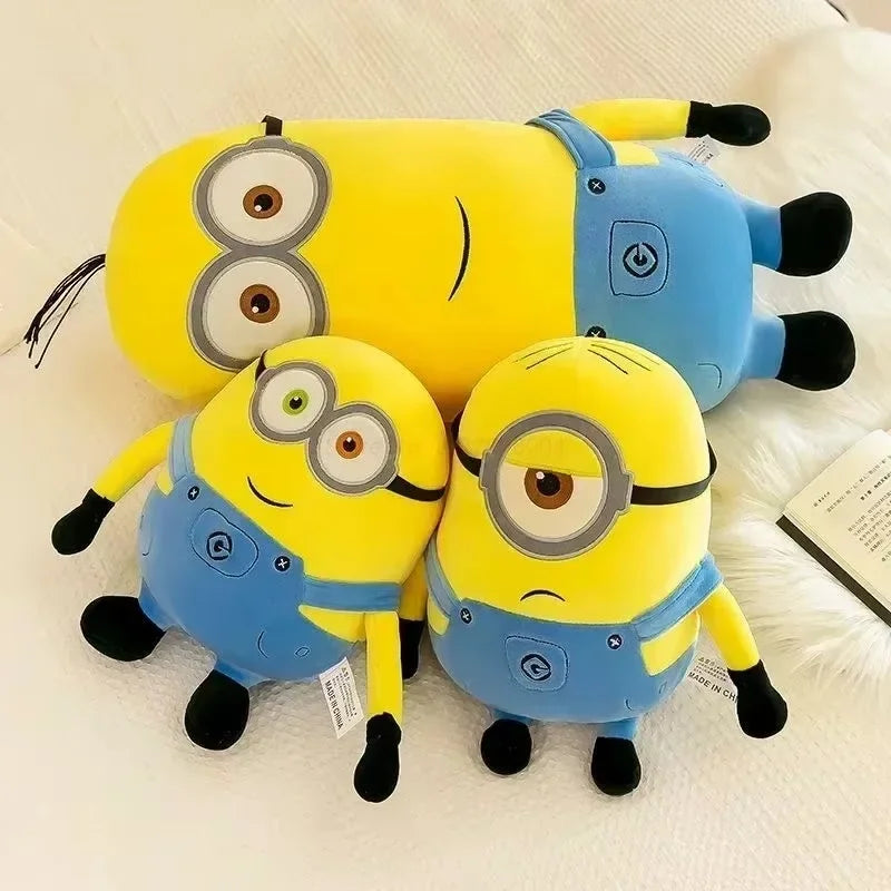 Minions Characters Yellow Plush Toys Bob Stuart In Jeans Soft Toys Dolls & Hobbies Christmas Birthday Gift